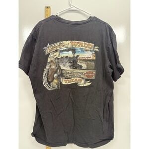 Vintage Harley-Davidson Waco Texas T-Shirt XL Made in USA Six Shooter Junction